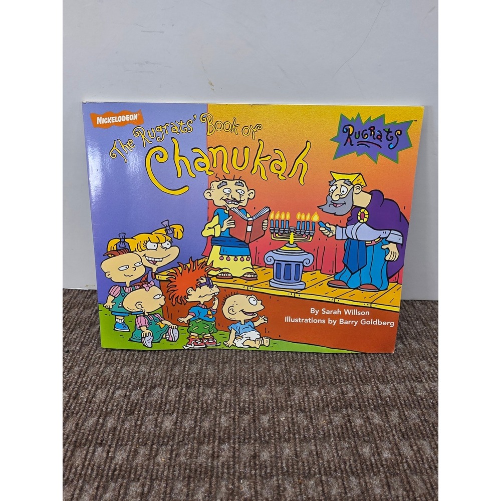 Rugrats Book of Chanukah Sarah Willson 1997 Nickelodeon Vintage Paperback Book